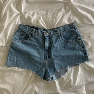 Vintage jean shorts